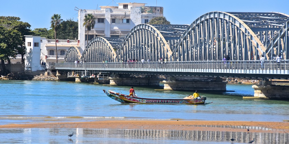 Le pont Faidherbe à Saint-Louis